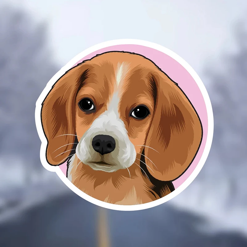32802 # Beagle Puppy Dog 13 cm/17 cm Self-adhesive Decal Car Sticker Waterproof Auto Decors on Bumper Rear Window Laptop
32802 # Beagle Puppy Dog 13 cm/17 cm Self-adhesive Decal Car Sticker Waterproof Auto Decors on Bumper Rear Window Laptop