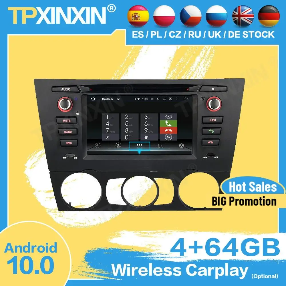 Car Radio BT Stereo Recorder Android For BMW 3 Series 2005 2006 2007 2008 2009 2010 2011 GPS Player Multimedia Audio Head Unit
Car Radio BT Stereo Recorder Android For BMW 3 Series 2005 2006 2007 2008 2009 2010 2011 GPS Player Multimedia Audio Head Unit