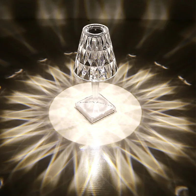 Diamond Crystal Table Lamp Acrylic Decoration Light USB Charging Touch Sensor Coffee Crystal LED Desk Lamps Bed Room Decoration
Diamond Crystal Table Lamp Acrylic Decoration Light USB Charging Touch Sensor Coffee Crystal LED Desk Lamps Bed Room Decoration