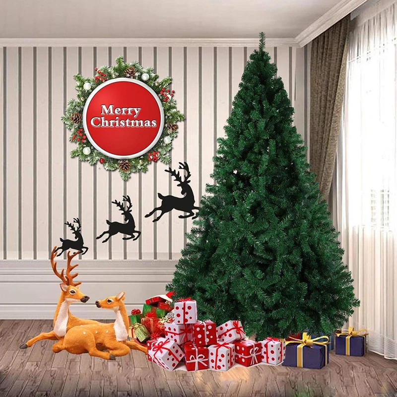 New8 Ft Premium Spruce Artificial Christmas Tree w/Metal Stand Green Festival Gift Decoration
New8 Ft Premium Spruce Artificial Christmas Tree w/Metal Stand Green Festival Gift Decoration