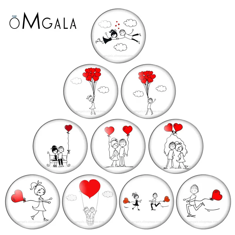 10pcs mix Beautiful love Pattern Round Glass Cabochon 10mm 12mm 14mm 16mm 18mm 20mm 25mm Dome Flat Back DIY Jewelry Finding
10pcs mix Beautiful love Pattern Round Glass Cabochon 10mm 12mm 14mm 16mm 18mm 20mm 25mm Dome Flat Back DIY Jewelry Finding