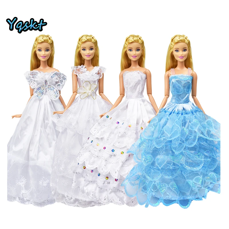 10 Pcs/set (4 Dress+6 Necklace)Wedding Dress Fashion Princess Gown Various Styles Beautiful Evening Dress for 12 Inch Doll Dress
10 Pcs/set (4 Dress+6 Necklace)Wedding Dress Fashion Princess Gown Various Styles Beautiful Evening Dress for 12 Inch Doll Dress