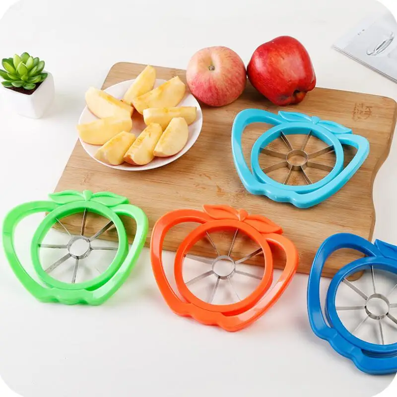 Home Kitchen Fruit Tool Plastic Stainless Steel Apple Slicer Cutter Corer Divider LX8282
Home Kitchen Fruit Tool Plastic Stainless Steel Apple Slicer Cutter Corer Divider LX8282