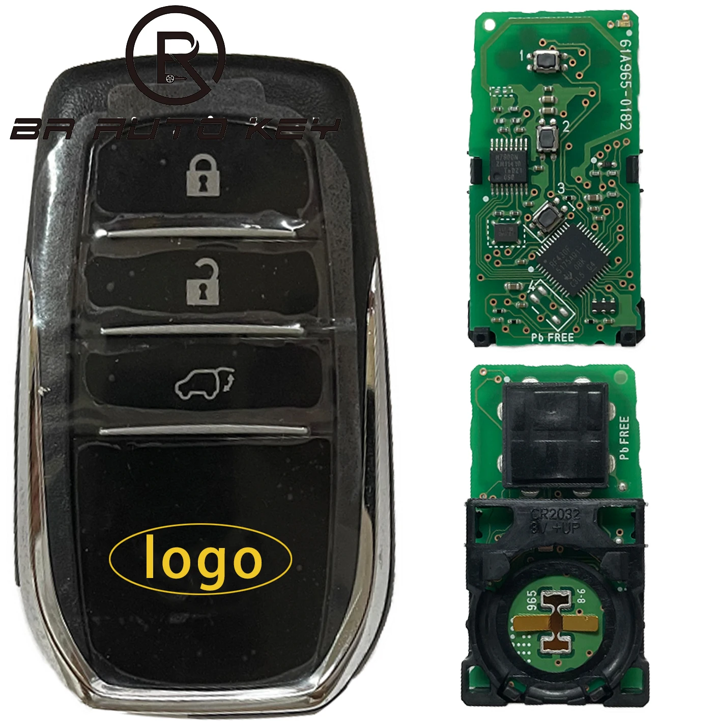OEM 3 Button Smart Remote Car Key Fit for Toyota Fortuner VRZ 4tuner 2015- Intelligent key BM1EW 433/434MHZ 8A H CHIP
OEM 3 Button Smart Remote Car Key Fit for Toyota Fortuner VRZ 4tuner 2015- Intelligent key BM1EW 433/434MHZ 8A H CHIP