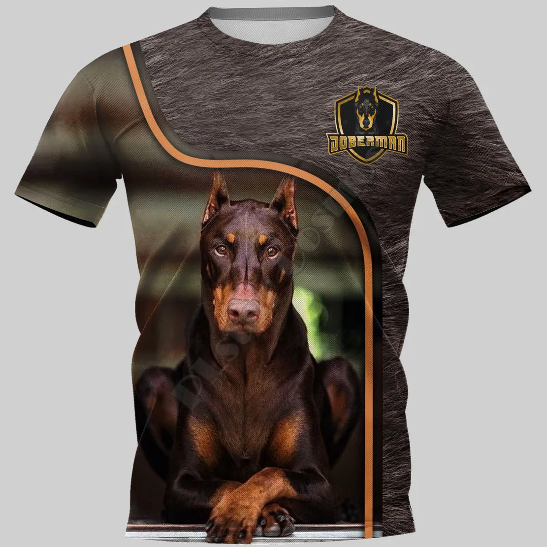 Doberman 3D Printed t-shirt Harajuku Streetwear T shirts Funny Animal Men For Women Short Sleeve Drop Shipping 01
Doberman 3D Printed t-shirt Harajuku Streetwear T shirts Funny Animal Men For Women Short Sleeve Drop Shipping 01