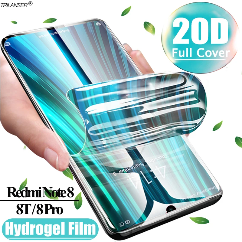 20D Full Cover Hydrogel Film For Xiaomi 8 Pro Redmi Note 8T Pro Screen Protector For redmi-note-8-t mi note8 pro Soft Glass Film
20D Full Cover Hydrogel Film For Xiaomi 8 Pro Redmi Note 8T Pro Screen Protector For redmi-note-8-t mi note8 pro Soft Glass Film