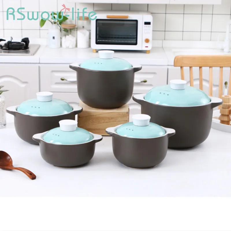 Ceramic Pot Household Health Ceramic Stock Pot Gas High Temperature Resistant Multi-purpose Casserole Stone Pot For Kitchen
Ceramic Pot Household Health Ceramic Stock Pot Gas High Temperature Resistant Multi-purpose Casserole Stone Pot For Kitchen