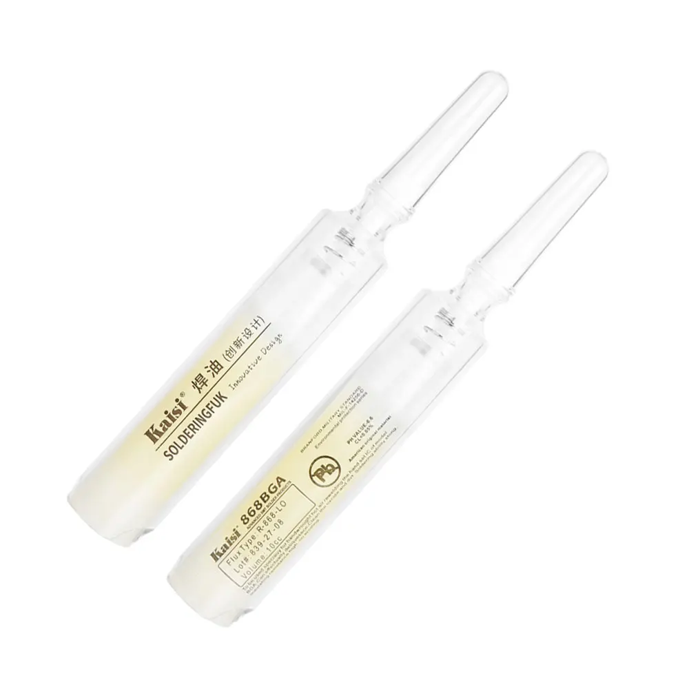 868 Soldering Oil Soldering PCB SMD Solder Paste Flux Grease New Extrusion Design Two Pack Welding Oil Phone PC Repair Tool
868 Soldering Oil Soldering PCB SMD Solder Paste Flux Grease New Extrusion Design Two Pack Welding Oil Phone PC Repair Tool