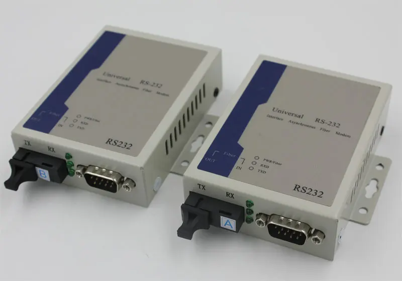 2pcs Industrial Grade RS232 to Optical Fiber DB9 Pin Optical Transceiver Transceiver Single Fiber SC Square Port
2pcs Industrial Grade RS232 to Optical Fiber DB9 Pin Optical Transceiver Transceiver Single Fiber SC Square Port