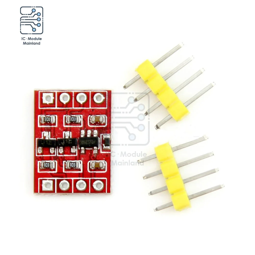 5V 3V Step Up Dual Channel Compatible I2C IIC Logic Level Converter Module Bi-Directional Translator Board 2 Way For Arduino
5V 3V Step Up Dual Channel Compatible I2C IIC Logic Level Converter Module Bi-Directional Translator Board 2 Way For Arduino