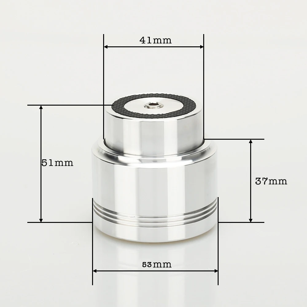4pcs D53*H51 Sound Lsolation Spikes Maglev Feet HIFI Audio Stand Mat Amplifier Aluminum Feet
4pcs D53*H51 Sound Lsolation Spikes Maglev Feet HIFI Audio Stand Mat Amplifier Aluminum Feet