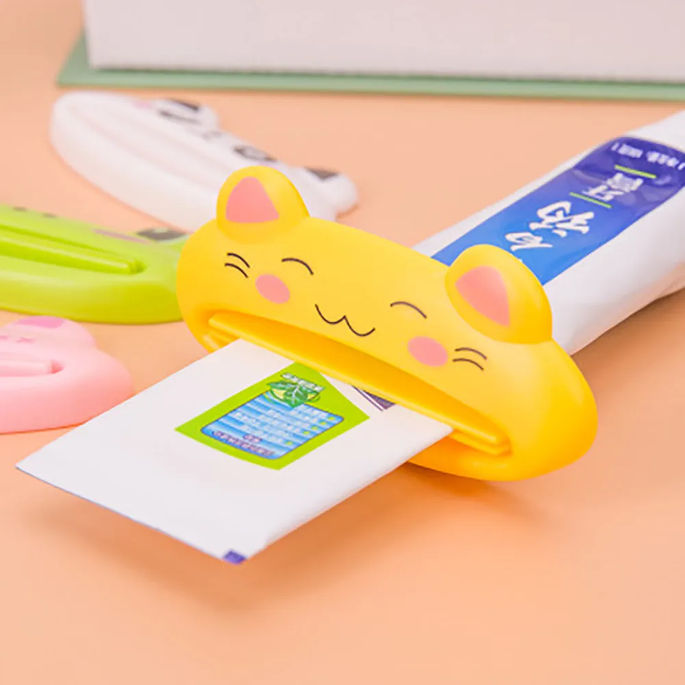 HOT Plastic CartoonTube Rolling Holder Squeezer Toothpaste Dispenser Easy Use Press Squeezing Tool Home Bathroom Accessories
HOT Plastic CartoonTube Rolling Holder Squeezer Toothpaste Dispenser Easy Use Press Squeezing Tool Home Bathroom Accessories