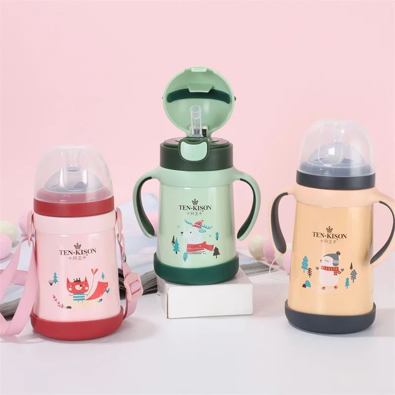 260ml Baby Feeding Cup Stainless Steel Milk Thermos for Children Insulated hot water Bottle leak-poof thermal Cup
260ml Baby Feeding Cup Stainless Steel Milk Thermos for Children Insulated hot water Bottle leak-poof thermal Cup