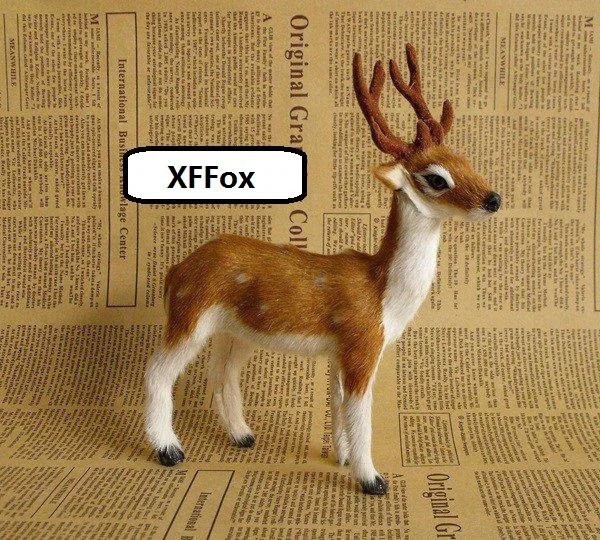 cute simulation reindeer model plastic&furs deer home decoration gift about 14x5x17cm xf2148
cute simulation reindeer model plastic&furs deer home decoration gift about 14x5x17cm xf2148
