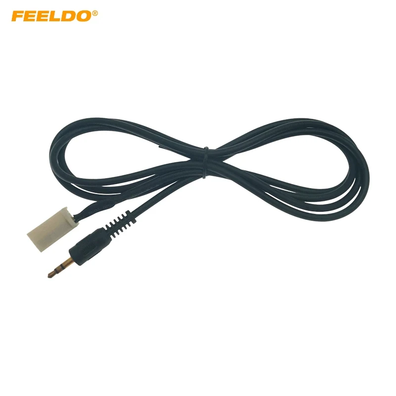 FEELDO Car Aux Line 3.5mm Male Audio MP3 AUX-in 8Pin Adapter For Subaru Forester Audio In-put AUX Connector Cable
FEELDO Car Aux Line 3.5mm Male Audio MP3 AUX-in 8Pin Adapter For Subaru Forester Audio In-put AUX Connector Cable