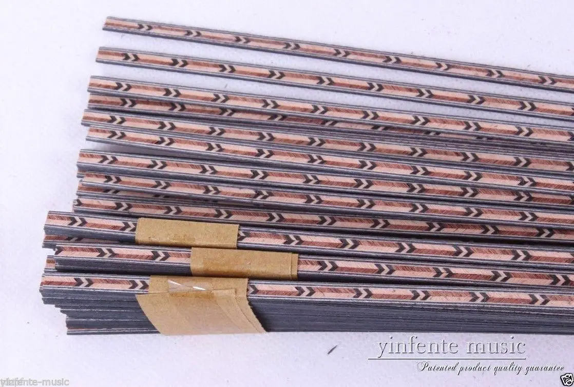 25 полосок гитары Luthier Purfling полоса связывания маркета инкрустация 640x5x1 мм # 69Y
25 полосок гитары Luthier Purfling полоса связывания маркета инкрустация 640x5x1 мм # 69Y