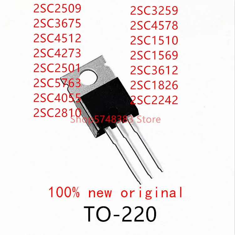 10 шт. 2SC2509 2SC3675 2SC4512 2SC4273 2SC2501 2SC5763 2SC4055 2SC2810 2SC3259 2SC4578 2SC1510 2SC1569 2SC3612 2SC1826 2SC2242
10 шт. 2SC2509 2SC3675 2SC4512 2SC4273 2SC2501 2SC5763 2SC4055 2SC2810 2SC3259 2SC4578 2SC1510 2SC1569 2SC3612 2SC1826 2SC2242