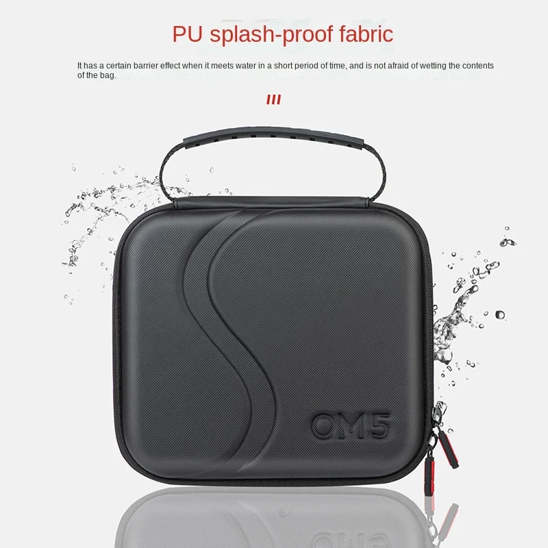 For DJI OM 5 Mobile Phone Gimbal Full Set PU Portable Handbag Shoulder Messenger Bag Storage Bag
For DJI OM 5 Mobile Phone Gimbal Full Set PU Portable Handbag Shoulder Messenger Bag Storage Bag