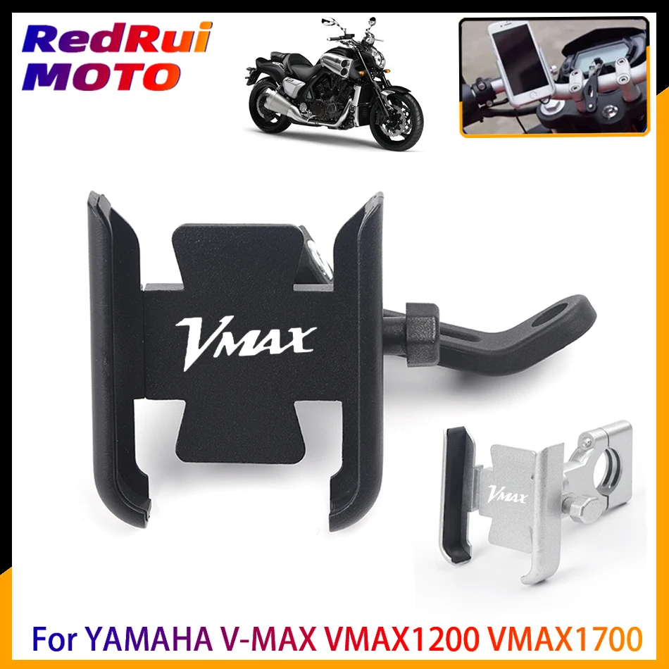 For YAMAHA VMAX V-MAX VMAX 1200 1700 Universal Motorcycle Accessories handlebar Mobile Phone Holder GPS stand bracket
For YAMAHA VMAX V-MAX VMAX 1200 1700 Universal Motorcycle Accessories handlebar Mobile Phone Holder GPS stand bracket