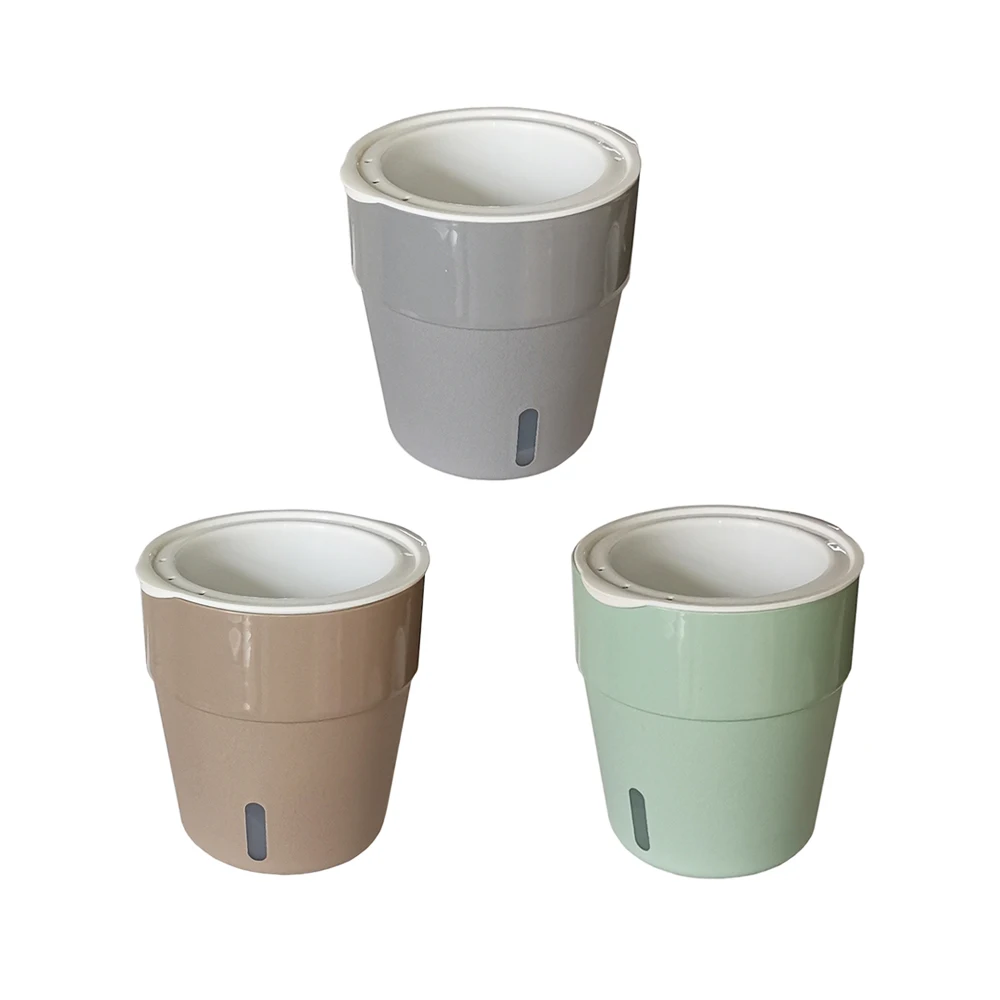 Creative Self Watering Flower Plants Pot Home Office Automatic Water Absorption Flower Pot Plastic Decoration Green Plant Pot
Creative Self Watering Flower Plants Pot Home Office Automatic Water Absorption Flower Pot Plastic Decoration Green Plant Pot