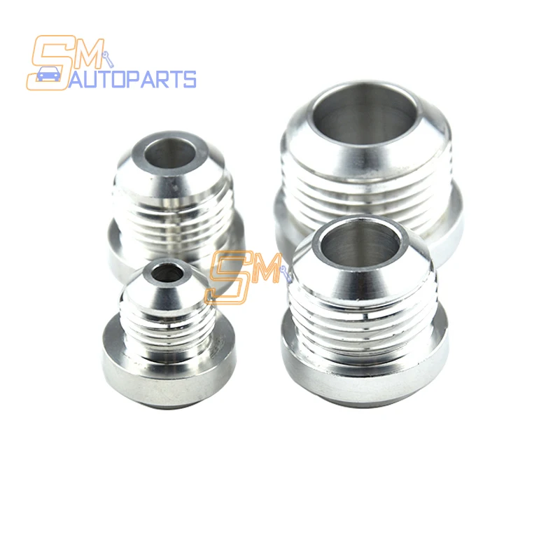 Silver AN6 AN8 AN10 AN12 Aluminum Male Weld Bung Adapter Fitting Round Base Connector
Silver AN6 AN8 AN10 AN12 Aluminum Male Weld Bung Adapter Fitting Round Base Connector