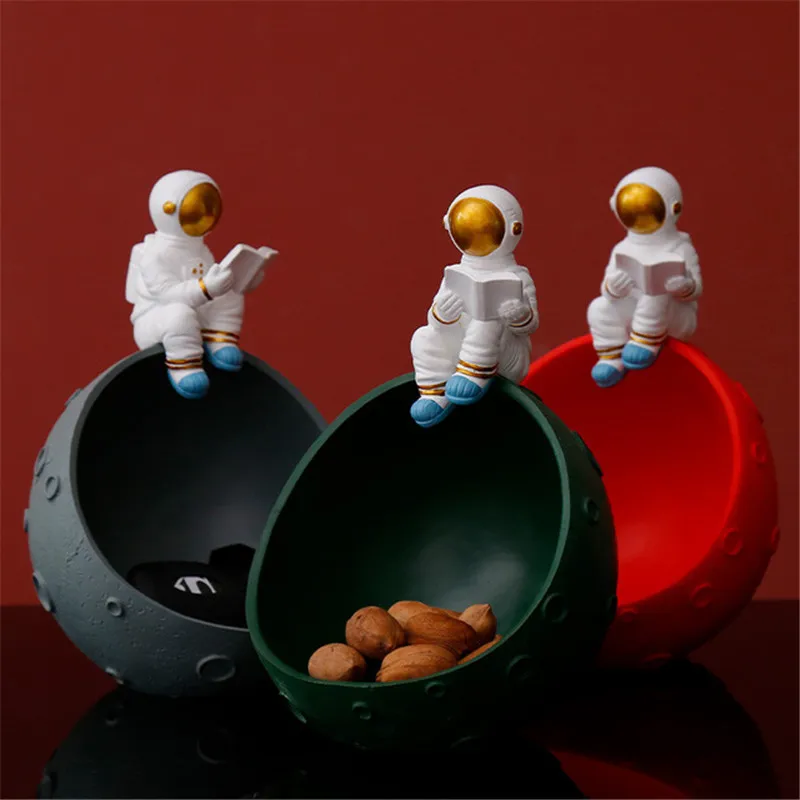Creative Resin Desktop Storage Entrance Key Astronaut Space Crafts Decoration Modern Home Desktop Storage Box Organization Decor
Creative Resin Desktop Storage Entrance Key Astronaut Space Crafts Decoration Modern Home Desktop Storage Box Organization Decor