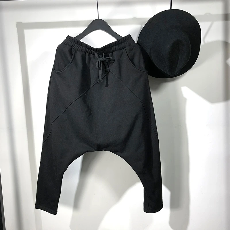 Men's Personality Hip Pants Spring New Dark Elastic Waist Youth Fashion Trend Low-Grade Design Harlan Pants Nine Casual Pants
Men's Personality Hip Pants Spring New Dark Elastic Waist Youth Fashion Trend Low-Grade Design Harlan Pants Nine Casual Pants