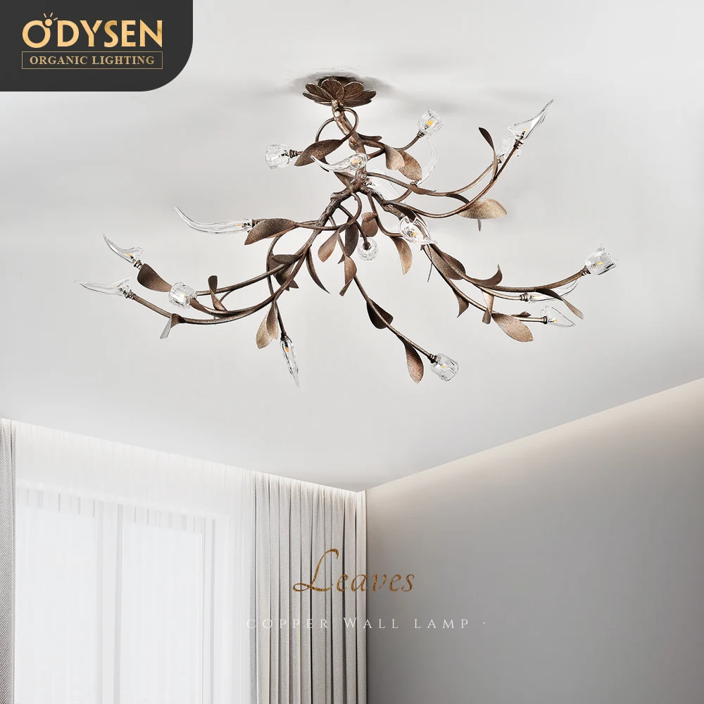 Alll Copper Tree Branches Chandelier For Living Room Vintage Passway Villa Flower Bedroom Lamp Art Lighting Fixture
Alll Copper Tree Branches Chandelier For Living Room Vintage Passway Villa Flower Bedroom Lamp Art Lighting Fixture