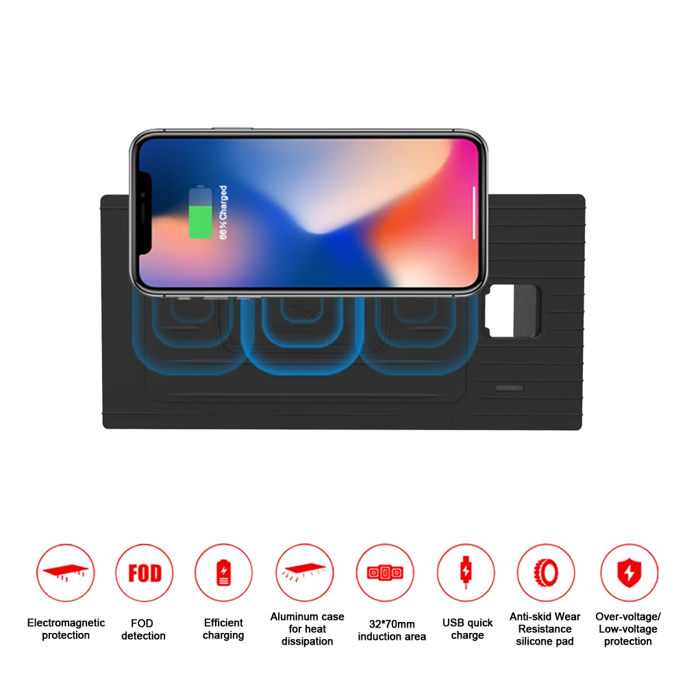 Aotsr QI Wireless Car Charger For BMW 7 series 2018 Intelligent Infrared Fast Wireless Sensitive Charging Phone Holder
Aotsr QI Wireless Car Charger For BMW 7 series 2018 Intelligent Infrared Fast Wireless Sensitive Charging Phone Holder