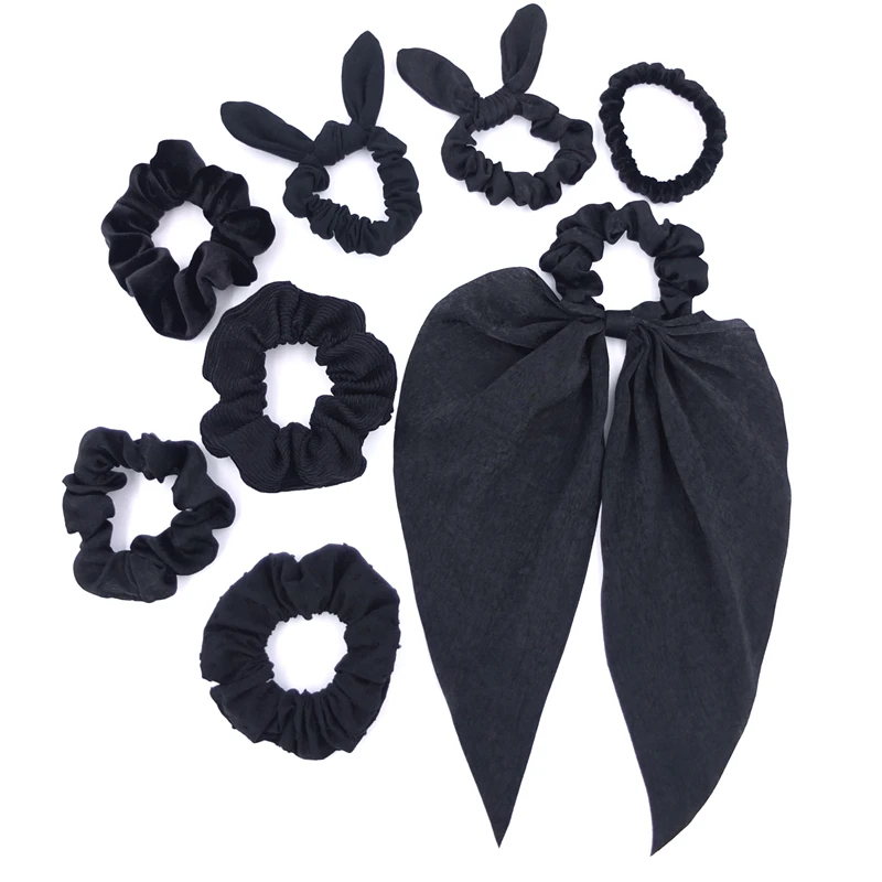 Scrunchies для девочек Для женщин резинка для волос, повязка на голову с бантом и Шарф ободки для волос, комплект из 8 шт. тряпок
Scrunchies для девочек Для женщин резинка для волос, повязка на голову с бантом и Шарф ободки для волос, комплект из 8 шт. тряпок
