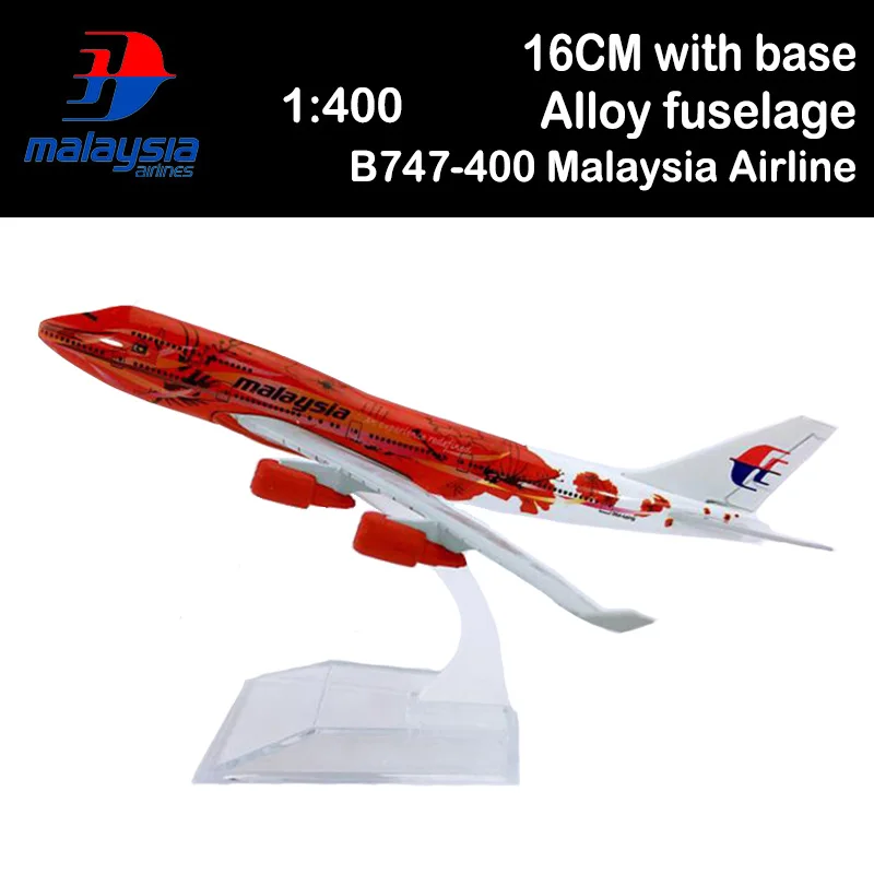 16CM 1:400 Boeing B747-400 Model Malaysia Airlines RED Color Alloy Aircraft Plane Display Adult Kid Airliner Collection Souvenir
16CM 1:400 Boeing B747-400 Model Malaysia Airlines RED Color Alloy Aircraft Plane Display Adult Kid Airliner Collection Souvenir