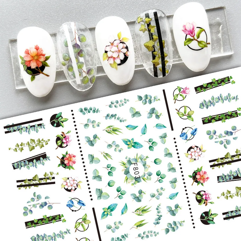 12*7.5cm 3D Nail Sticker Colorful Butterfly Flowers Leaf Self-Adhesive Design Decals for Nails Manicure Nail Art Decorations
12*7.5cm 3D Nail Sticker Colorful Butterfly Flowers Leaf Self-Adhesive Design Decals for Nails Manicure Nail Art Decorations
