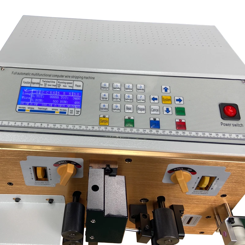 Automatic Wire Stripper Cable Stripping Machine Electric Cable Stripping Twisting Cutting for 0.1 to 8mm Square Wire
Automatic Wire Stripper Cable Stripping Machine Electric Cable Stripping Twisting Cutting for 0.1 to 8mm Square Wire