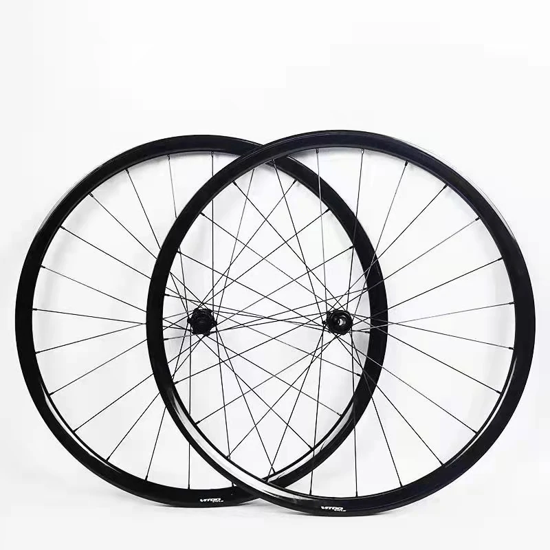 VITOOOCYCLE disc brake road bike aluminum alloy wheel set 700C ultra-light ratchet 24H central locking disc brake
VITOOOCYCLE disc brake road bike aluminum alloy wheel set 700C ultra-light ratchet 24H central locking disc brake