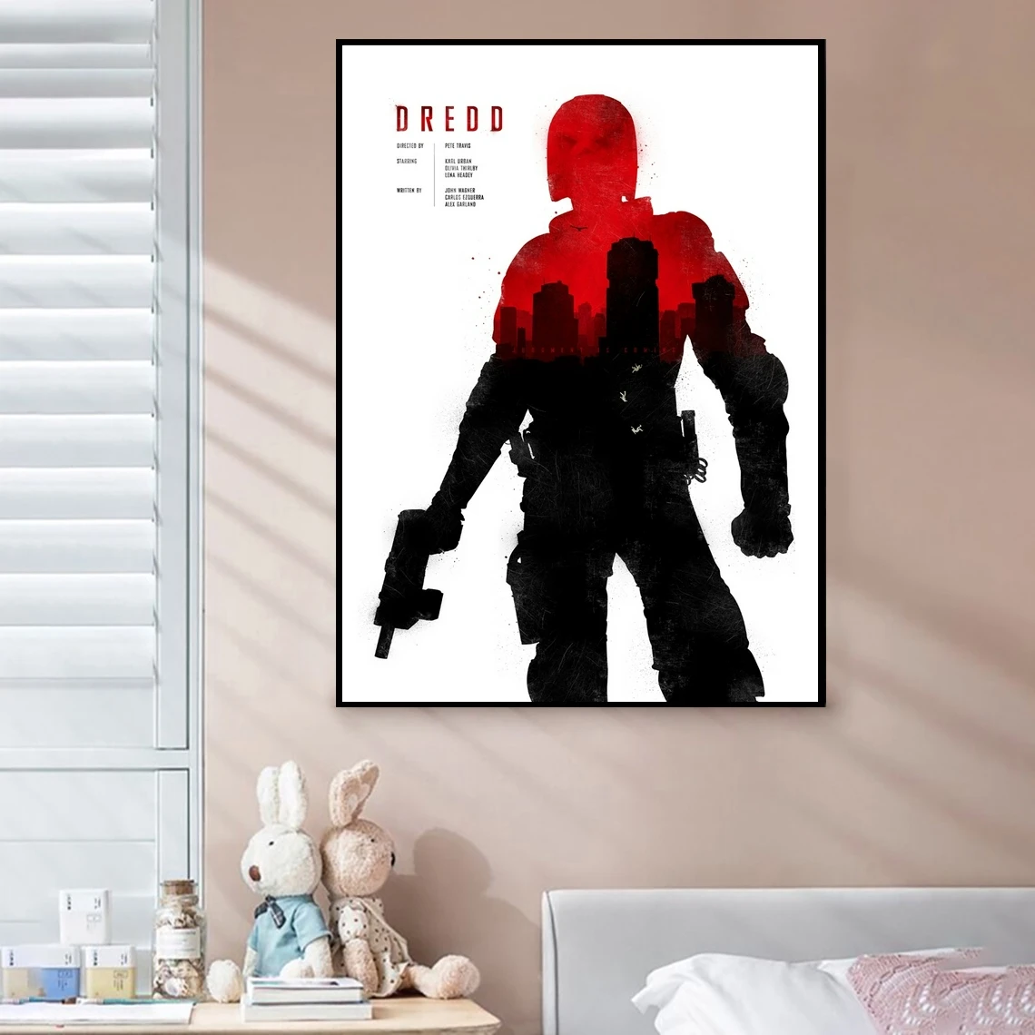 Постер Dredd с изображением фильма, печать на холсте, постер на заказ, украшение для дома, настенная живопись (без рамки)
Постер Dredd с изображением фильма, печать на холсте, постер на заказ, украшение для дома, настенная живопись (без рамки)