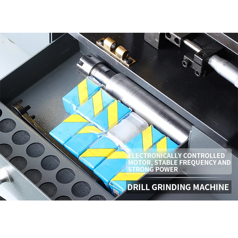 Станок для заточки сверл MR-6A быстрый, простой в эксплуатации, простой в эксплуатации, простой в измельчении без навыков, встроенная камера
Станок для заточки сверл MR-6A быстрый, простой в эксплуатации, простой в эксплуатации, простой в измельчении без навыков, встроенная камера