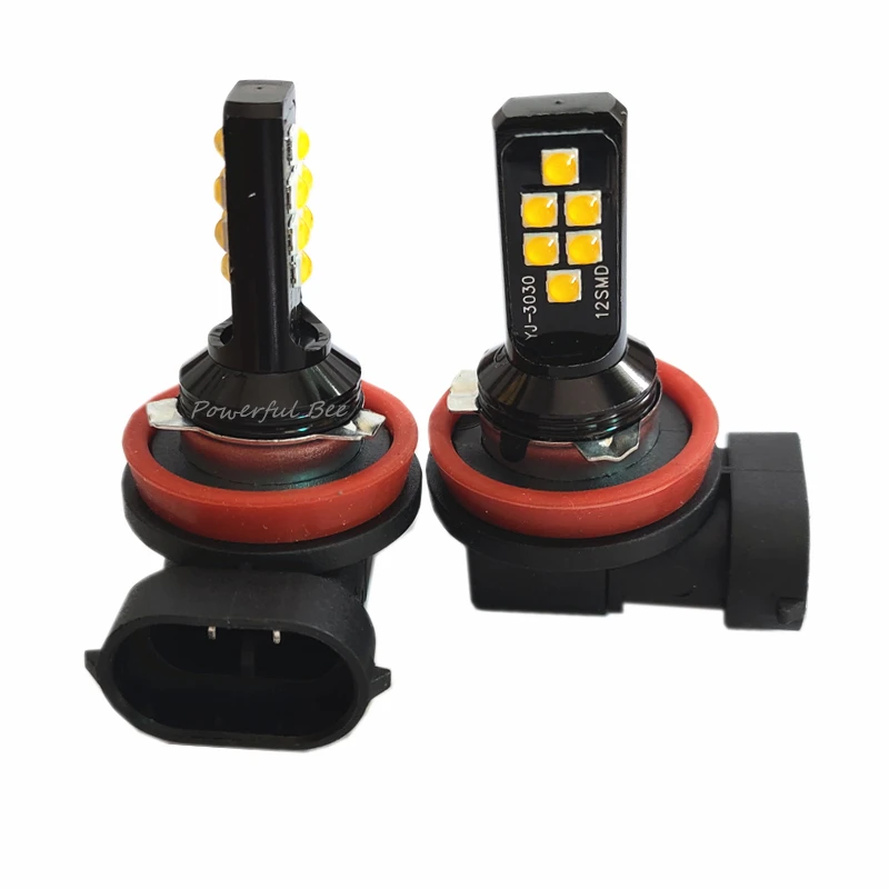 2 x H8 H11 24W white golden yellow 3030SMD LED 12V automobile car headlight fog lamp lights DRL bulb
2 x H8 H11 24W white golden yellow 3030SMD LED 12V automobile car headlight fog lamp lights DRL bulb