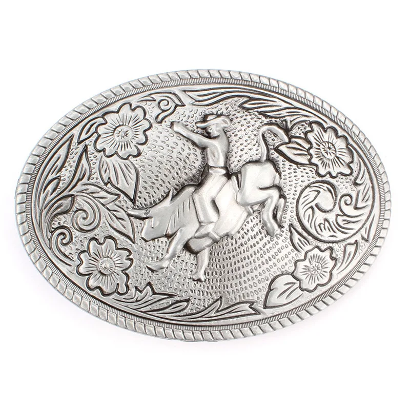 Men Alloy Belt Smooth Buckle Bullfight Fflower Leaf Plant Pattern Sports Leisure Belt Buckle DIY Accessory
Men Alloy Belt Smooth Buckle Bullfight Fflower Leaf Plant Pattern Sports Leisure Belt Buckle DIY Accessory