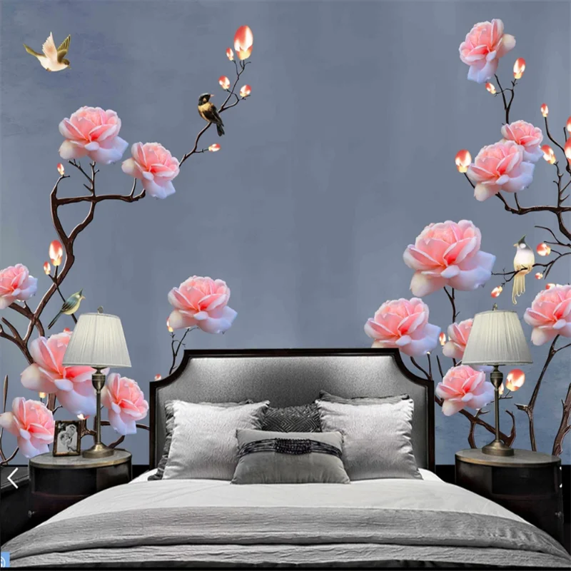 wellyu Custom wallpaper 3D new Chinese hand-painted 3D flower and bird sofa background living room background wallpaper
wellyu Custom wallpaper 3D new Chinese hand-painted 3D flower and bird sofa background living room background wallpaper