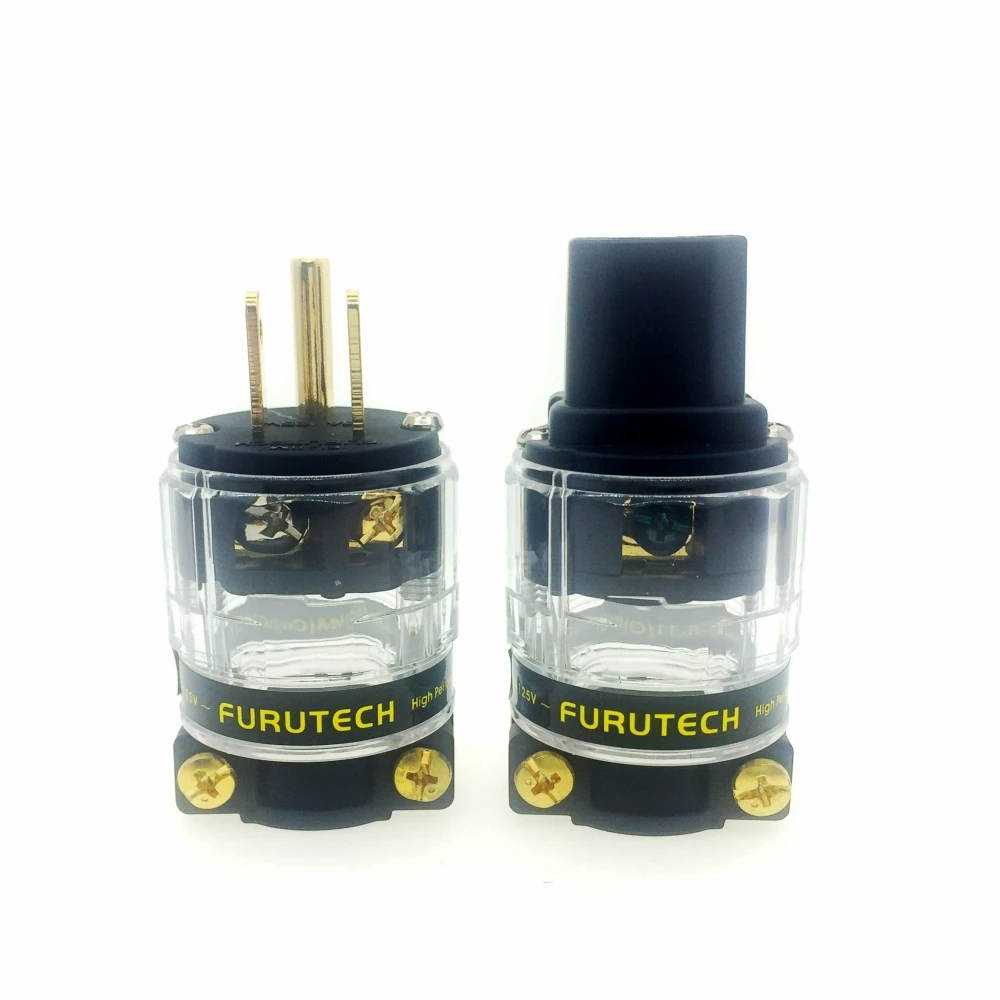 FURUTECH FI-11M (Cu) / FI-11 Cu Audio Power Plug 24K Gold plated IEC Connector plug 15A/125V Hifi MATIHUR hi
FURUTECH FI-11M (Cu) / FI-11 Cu Audio Power Plug 24K Gold plated IEC Connector plug 15A/125V Hifi MATIHUR hi