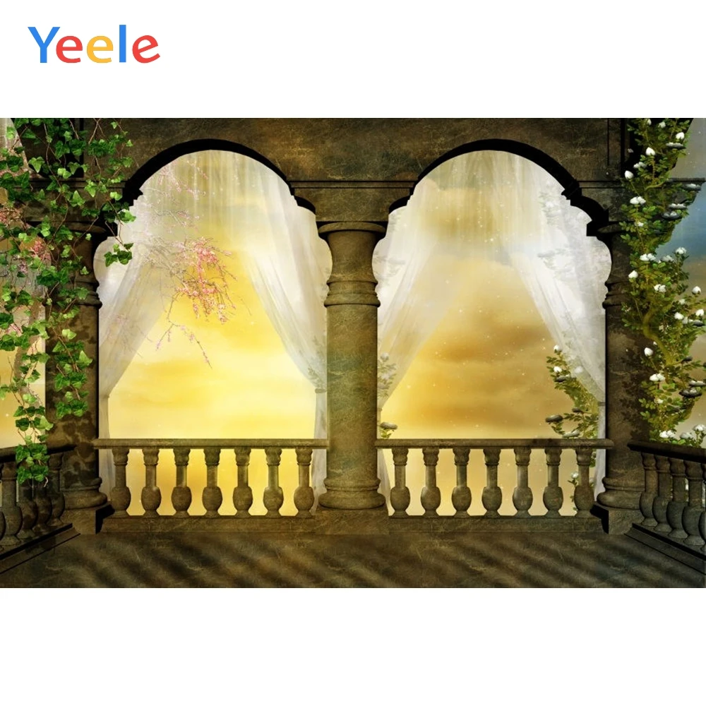 Vintage Retro Arched Pillar Dreamy Curtain Park Garden Window Backdrop Photography Backdrops Vinyl Background For Photo Studio
Vintage Retro Arched Pillar Dreamy Curtain Park Garden Window Backdrop Photography Backdrops Vinyl Background For Photo Studio