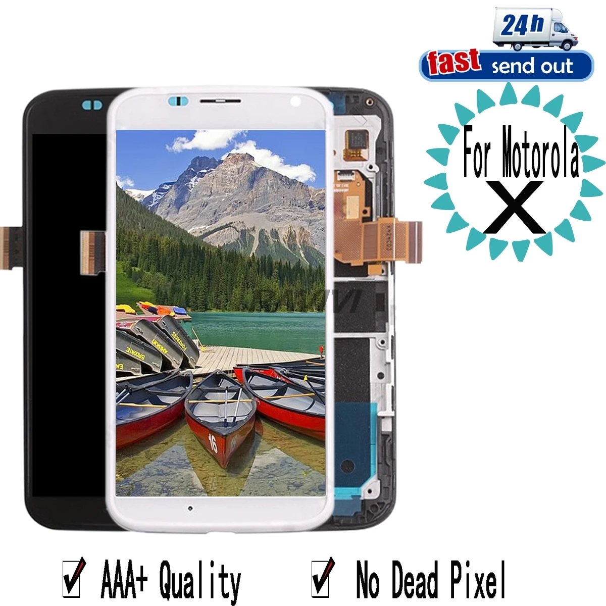 LCD For Motorola Moto X XT1058 XT1060 LCD Display Screen Digitizer Assembly Replacement For Moto X
LCD For Motorola Moto X XT1058 XT1060 LCD Display Screen Digitizer Assembly Replacement For Moto X