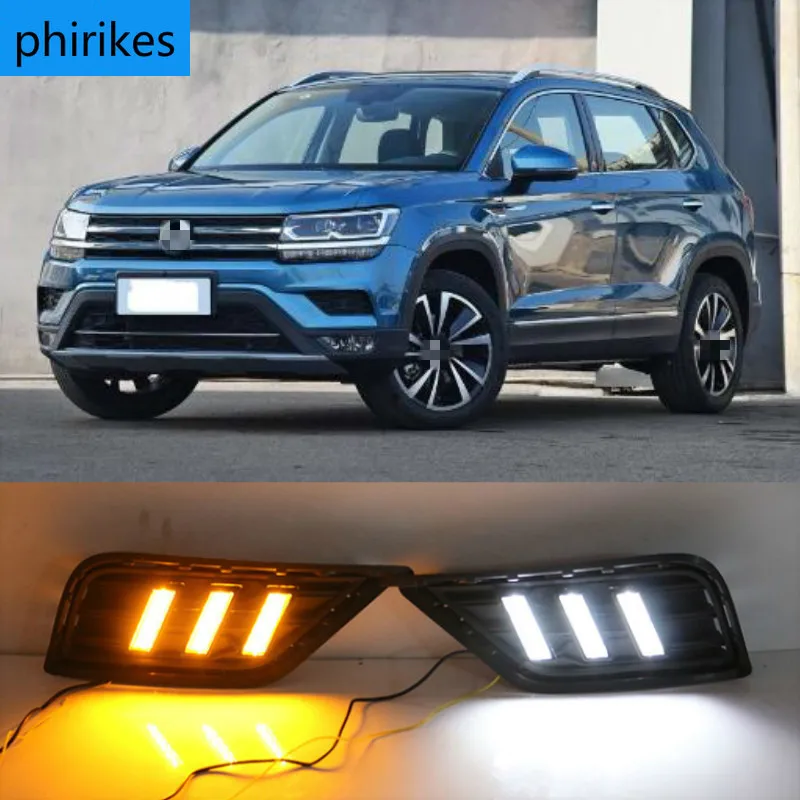 1 пара для Volkswagen VW тару 2019 с желтым сигналом поворота колпак противотуманных фар; Темно-синие светодиодный DRL Дневной светильник s
1 пара для Volkswagen VW тару 2019 с желтым сигналом поворота колпак противотуманных фар; Темно-синие светодиодный DRL Дневной светильник s
