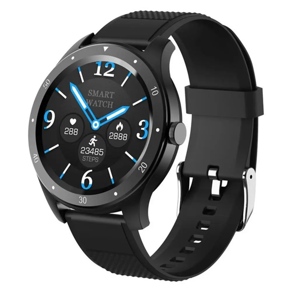 Round Screen Smartwatch Sport Heart Rate Blood Pressure Monitor Remote Camera Music Control Men Women Smart Watch
Round Screen Smartwatch Sport Heart Rate Blood Pressure Monitor Remote Camera Music Control Men Women Smart Watch