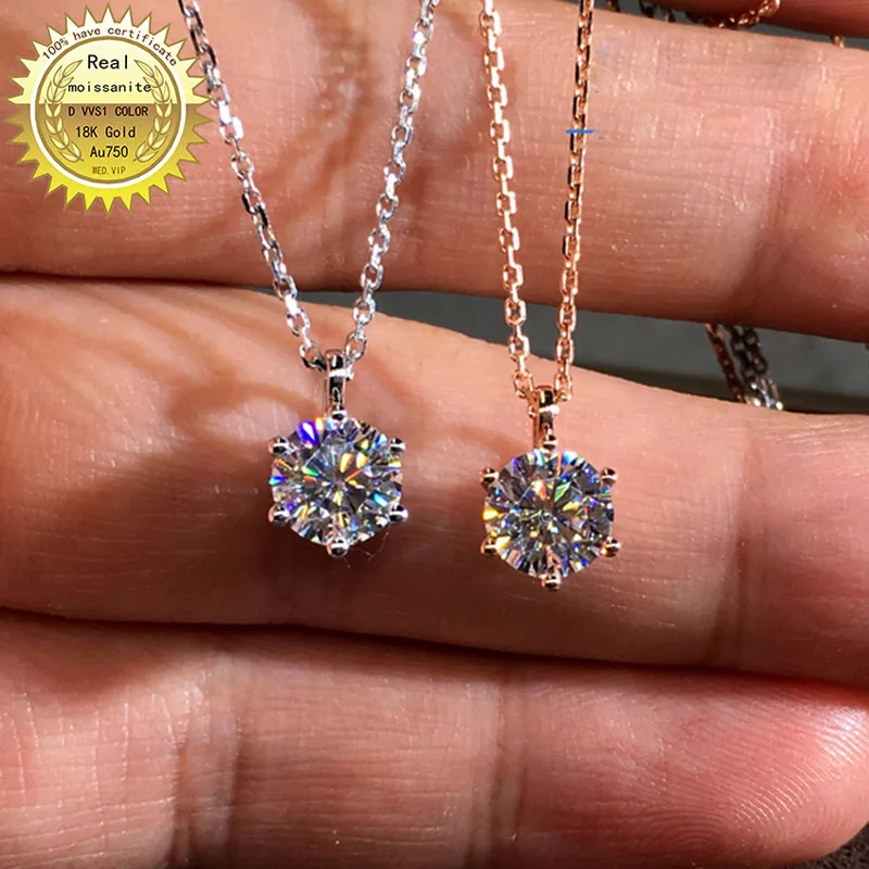 Solid Au750 18K gold Necklace 3ct moissanite Diamond DVVS color With national certificate
Solid Au750 18K gold Necklace 3ct moissanite Diamond DVVS color With national certificate