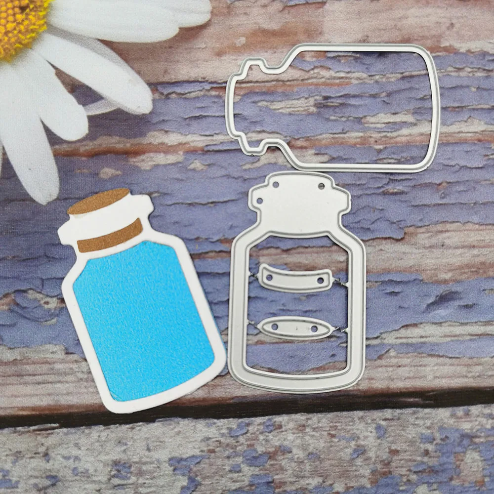 Metal Cutting Dies Bottle for Scrapbooking DIY Crafts Photo Album Paper Cards Decorative Stamps And Die Cutter
Metal Cutting Dies Bottle for Scrapbooking DIY Crafts Photo Album Paper Cards Decorative Stamps And Die Cutter