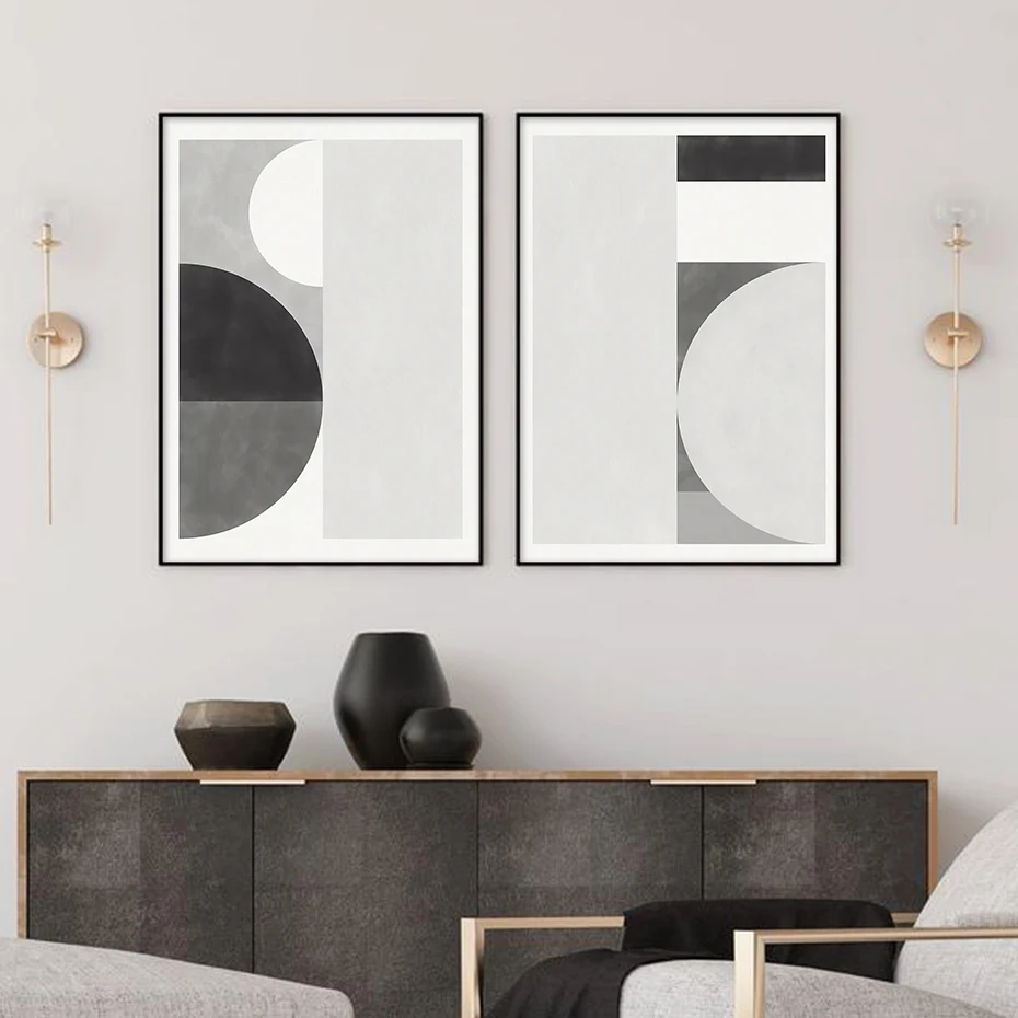 Abstract Geometric Black Gray Modern Posters Canvas Painting Wall Art Print Pictures for Bedroom Living Room Interior Home Decor
Abstract Geometric Black Gray Modern Posters Canvas Painting Wall Art Print Pictures for Bedroom Living Room Interior Home Decor