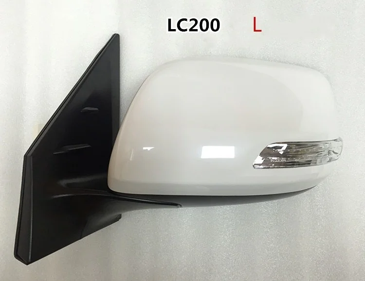 Car Side Rear View Mirror with Led Turn Signal and Electric Foldable+ Heated for Toyota Land Cruiser Wing Mirror
Car Side Rear View Mirror with Led Turn Signal and Electric Foldable+ Heated for Toyota Land Cruiser Wing Mirror