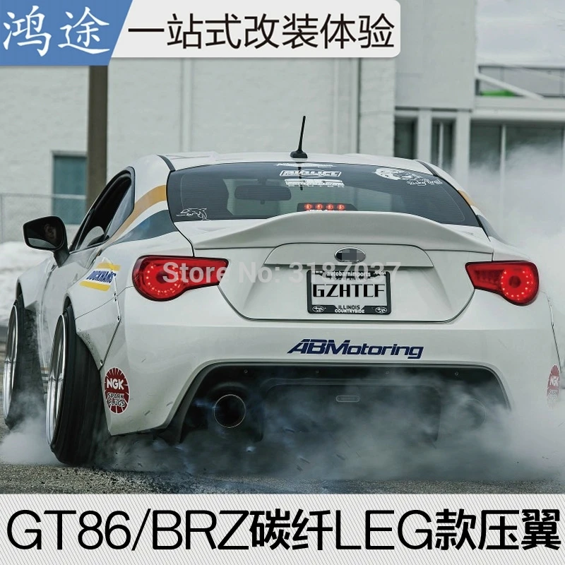 for Toyota GT86 2012- 2015 FRP+carbon fiber Color Rear Roof Spoiler Wing Trunk Lip Boot Cover Car Styling
for Toyota GT86 2012- 2015 FRP+carbon fiber Color Rear Roof Spoiler Wing Trunk Lip Boot Cover Car Styling