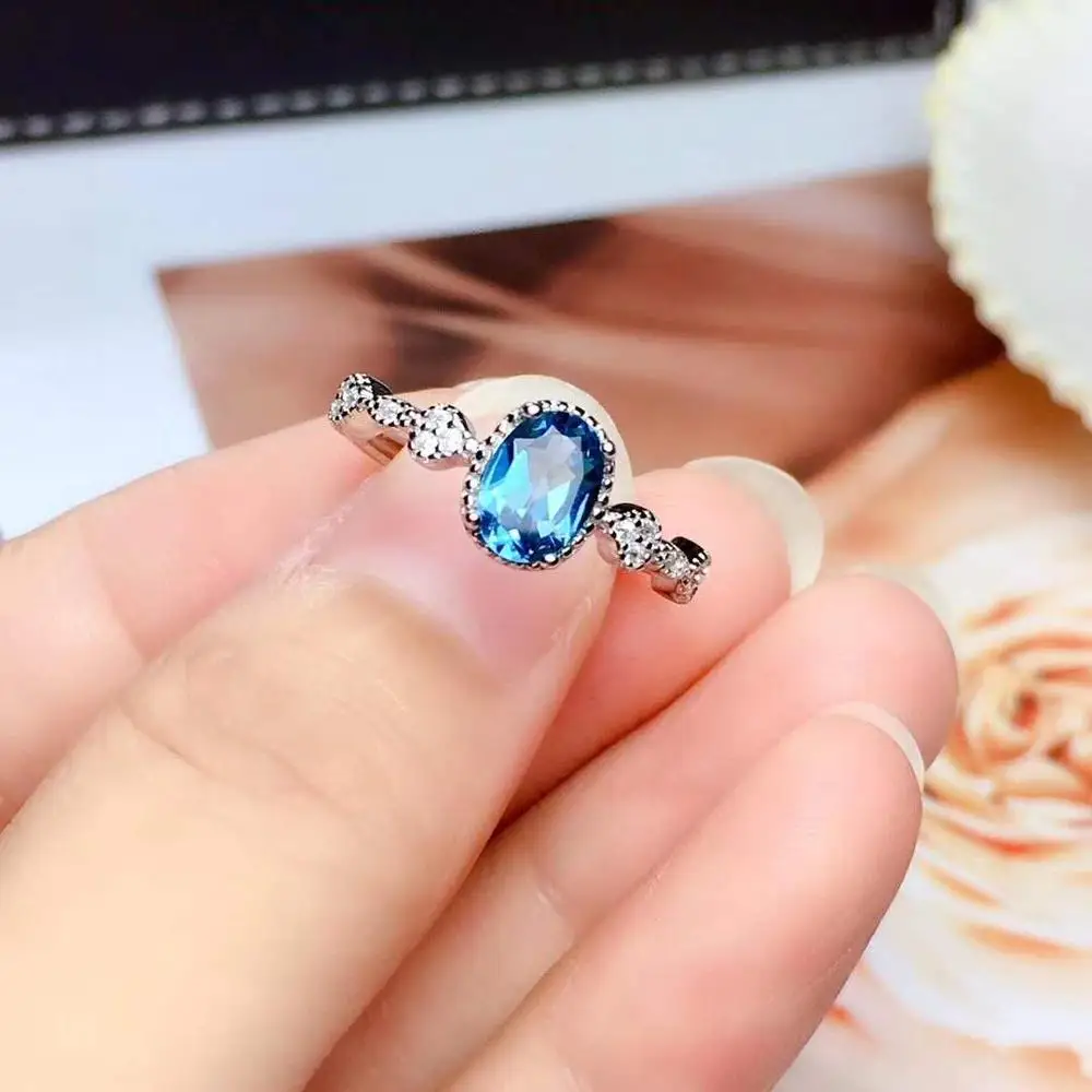 Natural And Real Top Quality BlueTopaz Rings For Women Ring 925 Sterling Silver Fine Jewelry Gemstone
Natural And Real Top Quality BlueTopaz Rings For Women Ring 925 Sterling Silver Fine Jewelry Gemstone
